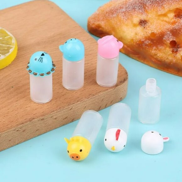 6pc Mini Portable Sauce Bottle Bento - NWT - Picture 4 of 5